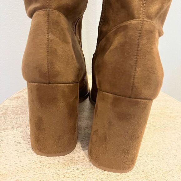 Steve Madden Tava Boots,‎ Cognac Brown Size 10 - Picture 5 of 9